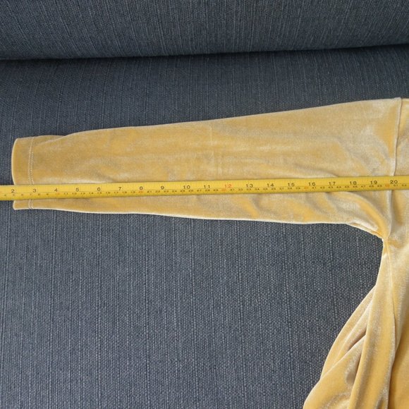 N Yellow Womens Long Sleeve Top Size M 160/84A - Picture 7 of 8